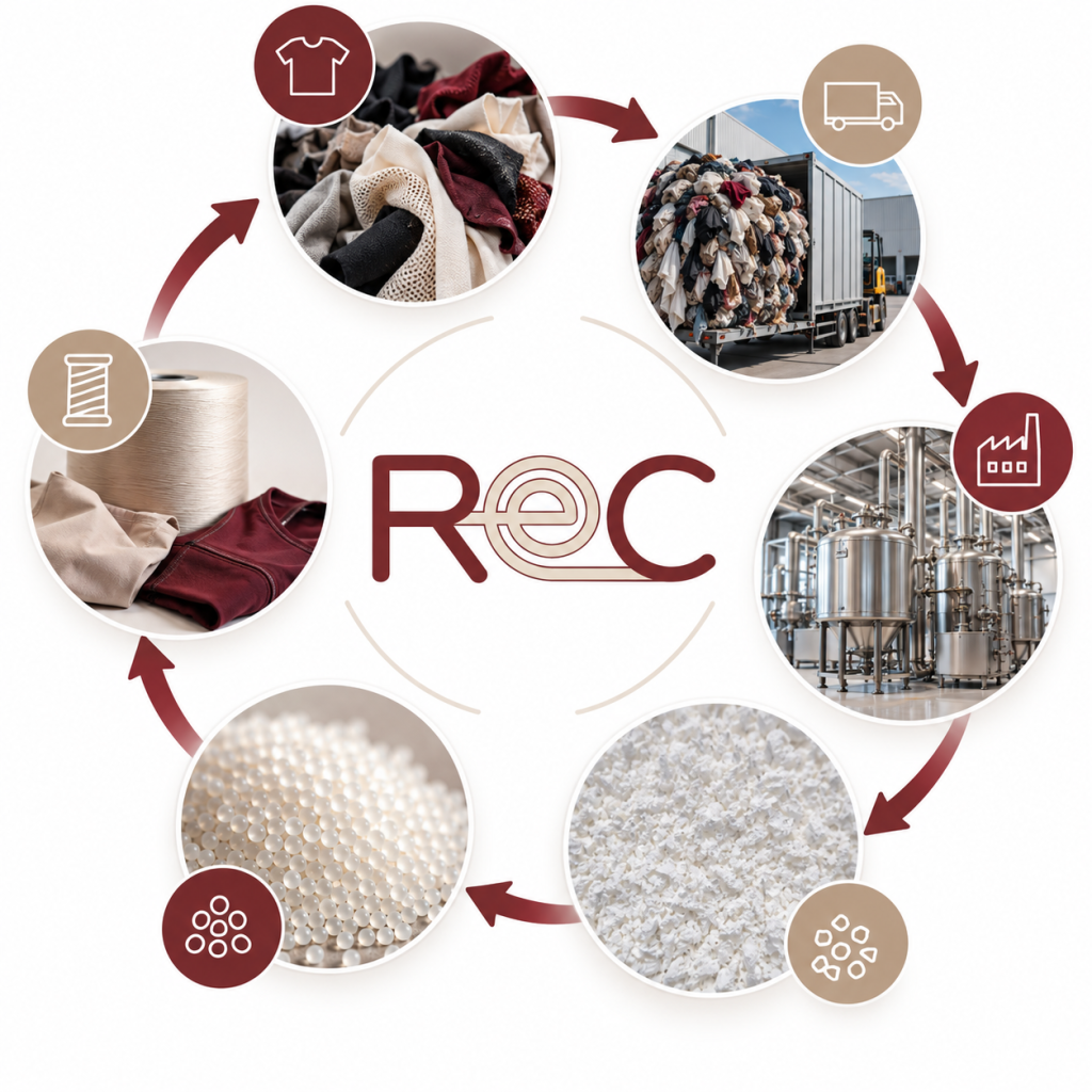 circularité matière textile polyamide REC